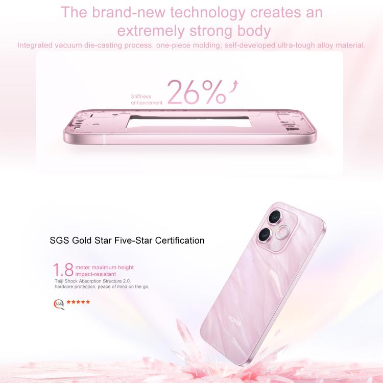 Honor X80i，8GB+128GB，螢幕指紋，6.6 吋 MagicOS 10.0 Android 16.0 Dimensity 6500 Elite 八核心，網路：5G，OTG，NFC，8GB+128GB