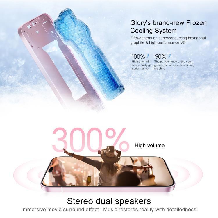 Honor X80i，8GB+256GB，螢幕指紋，6.6 吋 MagicOS 10.0 Android 16.0 Dimensity 6500 Elite 八核心，網路：5G，OTG，NFC，8GB+256GB