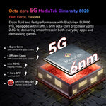 Blackview BL9000 Pro 5G，熱成像相機，12GB+512GB，IP68/IP69K/MIL-STD-810H，6.78 吋 Android 14 MediaTek Dimensity 8020 八核心，網路：5G，NFC，OTG，BL9000 Pro 5G 12GB+512GB