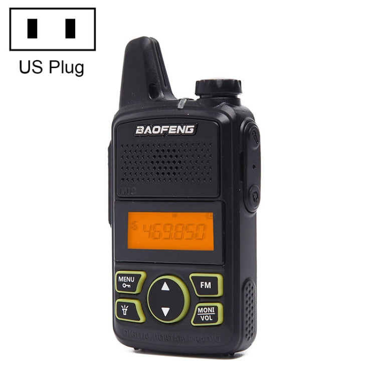 BaoFeng BF-T1 單頻無線電手持對講機，美國插頭，BF-T1 美國插頭