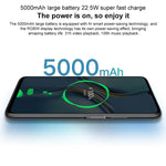 雙後置相機，側邊指紋辨識，5000mAh 電池，7.09 吋 Magic UI 5.0（Android R）Dimensity 900 八核心最高 2.4GHz，網路：5G，NFC，不支援 Google Play，X30 Max 5G 8GB+128GB