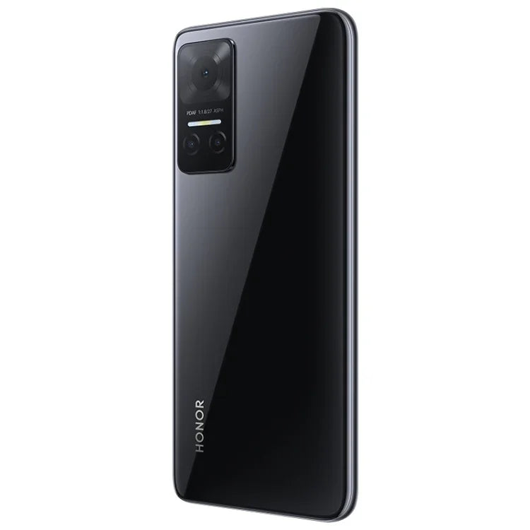 三鏡頭後置相機，側邊指紋辨識，5000mAh 電池，6.74 吋 Magic UI 5.0（Android 11）MediaTek Dimensity 700 八核心最高 2.2GHz，網路：5G，OTG，不支援 Google Play，8GB+128GB