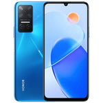 三鏡頭後置相機，側邊指紋辨識，5000mAh 電池，6.74 吋 Magic UI 5.0（Android 11）MediaTek Dimensity 700 八核心最高 2.2GHz，網路：5G，OTG，不支援 Google Play，8GB+128GB