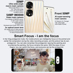 三鏡頭後置，螢幕指紋辨識，6.78 吋 Magic UI 6.1 天璣 9000 八核心最高 3.05GHz，網路：5G，OTG，NFC，不支援 Google Play，Honor 70 Pro+ 5G 8GB+256GB
