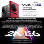 四鏡頭後置，螢幕指紋辨識 / 臉部辨識，4700mAh 電池，6.78 吋 Android 13.0 OriginOS 3，高通驍龍 8 Gen 2 八核心，最高 3.2GHz，NFC，OTG，網路：5G，支援 Google Play，支援 50W 無線快充