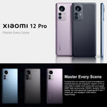 三鏡頭後置，臉部辨識與螢幕指紋辨識，4600mAh 電池，6.73 吋 MIUI 13 / Android 12，高通驍龍 8 Gen 1 八核心，最高 3.0GHz，網路：5G，NFC，小米 12 Pro 全球歐洲版