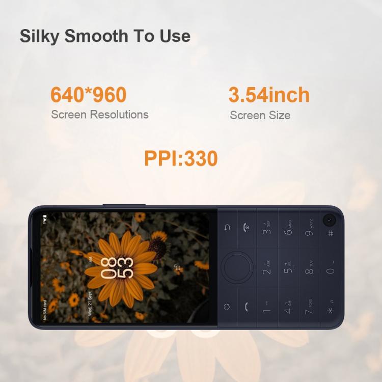QIN F22 Pro 4G，6GB+64GB，3.54 吋 Android 12 Helio G85 八核心，網路：4G，OTG，紅外線遙控，單 SIM，支援 Google Play，6GB+64GB