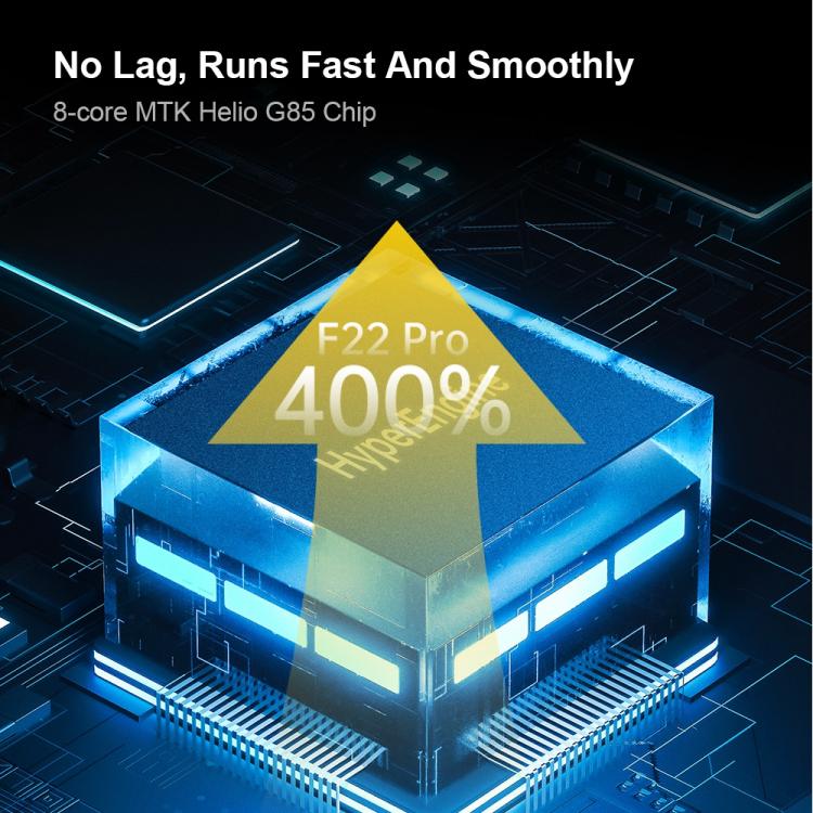 QIN F22 Pro 4G，6GB+64GB，3.54 吋 Android 12 Helio G85 八核心，網路：4G，OTG，紅外線遙控，單 SIM，支援 Google Play，6GB+64GB