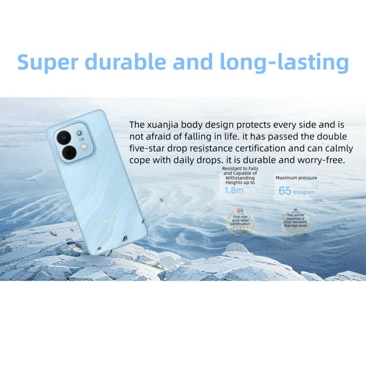 HUAWEI Enjoy 90，8GB+128GB，側邊指紋，6.67 吋 HarmonyOS 6.0 Kirin 8000A，OTG，不支援 Google Play，8GB+128GB