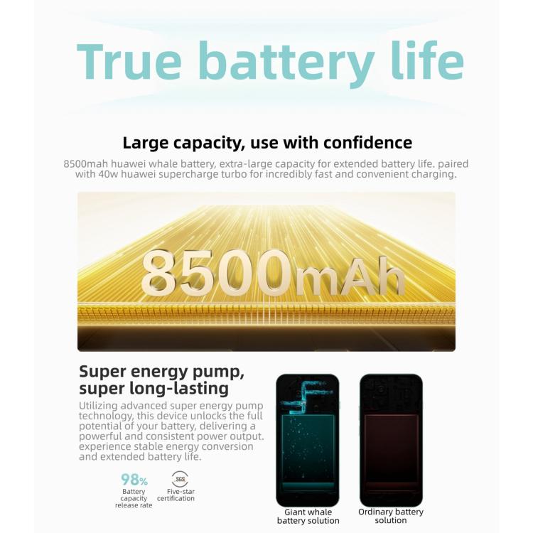HUAWEI Enjoy 90 Pro Max，8GB+128GB，側邊指紋，6.84 吋 HarmonyOS 6.0 Kirin 8000，OTG，不支援 Google Play，8GB+128GB