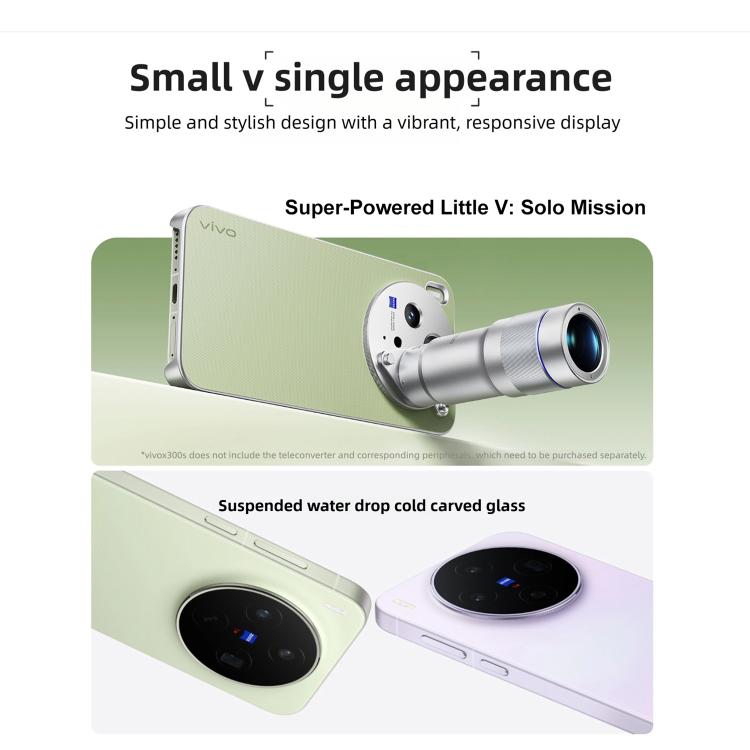 vivo X300s，16GB+1TB，6.78 吋 OriginOS 6 Android 16 Dimensity 9500 八核心，OTG，NFC，網絡：5G，16GB+1TB