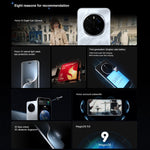 Honor Magic7 Pro，16GB+512GB，螢幕指紋，6.8 吋 MagicOS 9.0 / Android 15 Snapdragon 8 Elite 3nm 八核心，網路：5G，NFC，OTG，不支援 Google Play，16GB+512GB