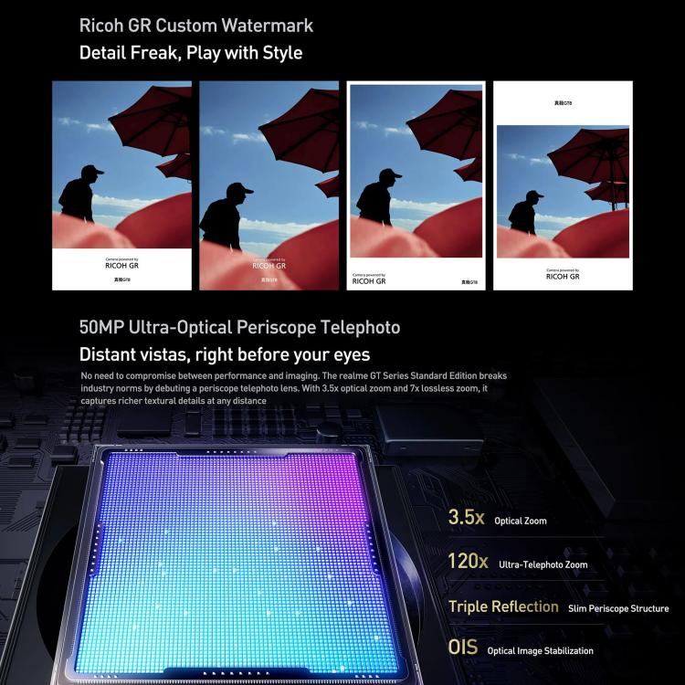 Realme GT8，12GB+256GB，6.79 吋 Realme UI 7.0 Android 16 Snapdragon 8 Elite 八核心，NFC，OTG，網絡：5G，12GB+512GB，Realme GT8，12GB+512GB