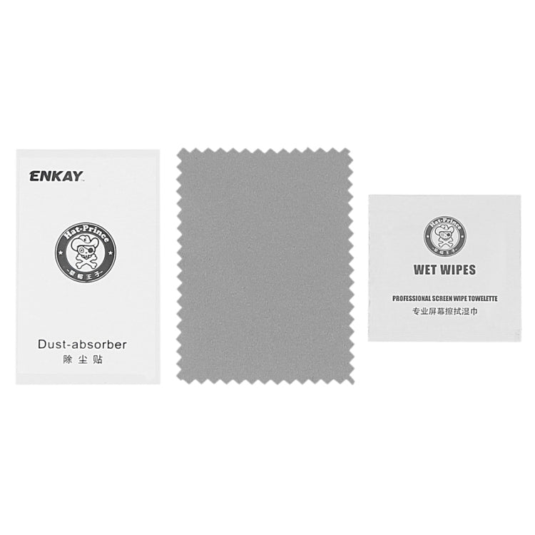 ENKAY Hat-Prince for 36mm Diameter Circular Dial Smart Watch 0.2mm 9H Surface Hardness 2.15D Curved Explosion-proof Tempered Glass Screen Film