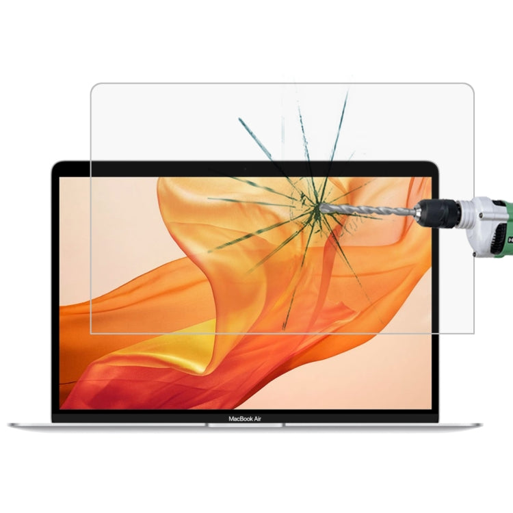0.26mm 9H 表面硬度防爆鋼化玻璃膜，適用於 MacBook Air 13.3 (2018)