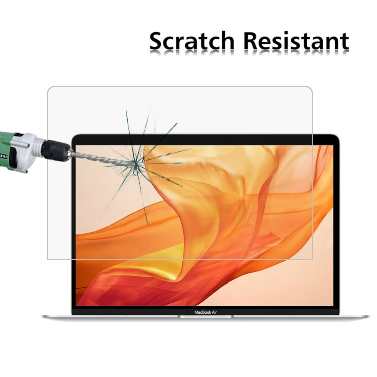 0.26mm 9H 表面硬度防爆鋼化玻璃膜，適用於 MacBook Air 13.3 (2018)