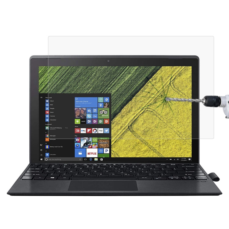 12.5 吋筆記型電腦通用螢幕高清鋼化玻璃保護膜，尺寸：27.7 x 15.6cm，12.5 吋