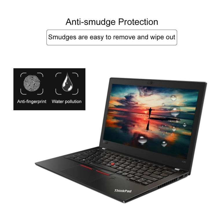 0.4mm 9H 表面硬度全屏鋼化玻璃膜，適用於 Lenovo ThinkPad A285 12.5 吋，Lenovo A285