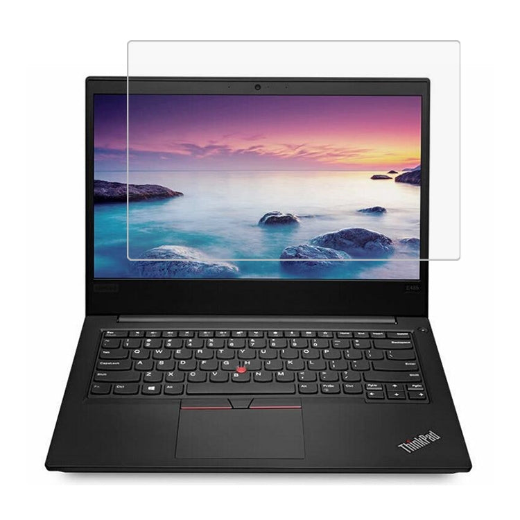 0.4mm 9H 表面硬度全屏鋼化玻璃膜，適用於 Lenovo ThinkPad E485 14 吋，Lenovo E485
