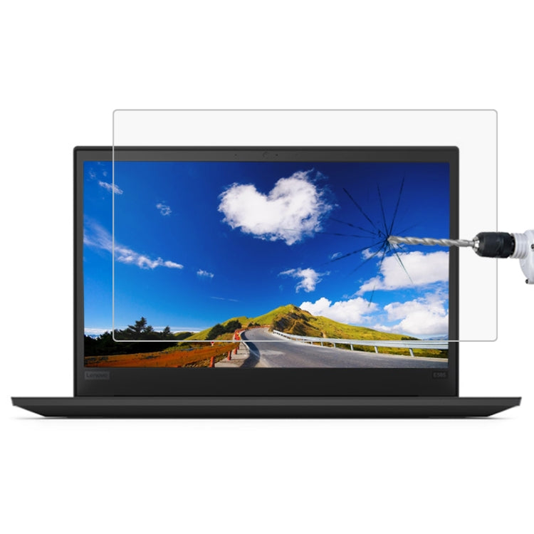9H 表面硬度全屏鋼化玻璃膜，適用於 Lenovo ThinkPad E585 15.6 吋，Lenovo E585