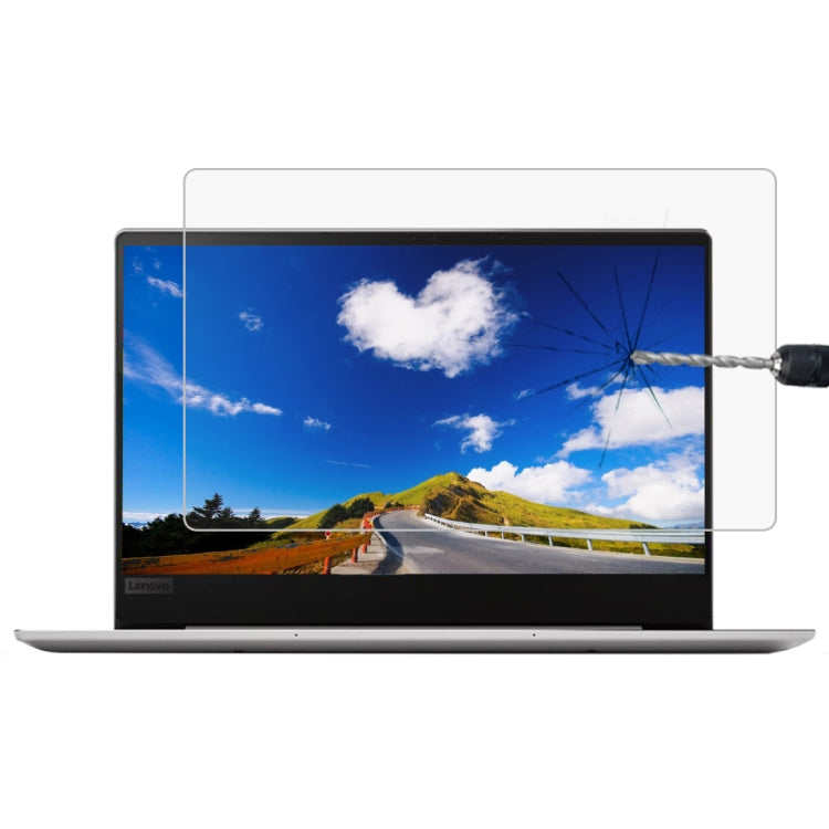 0.4mm 9H 表面硬度全屏鋼化玻璃膜，適用於 Lenovo Ideapad 720S 13.3 吋，Lenovo 720S