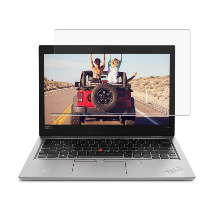0.4mm 9H表面硬度全屏鋼化玻璃膜適用聯想ThinkPad L380 13.3吋，聯想L380