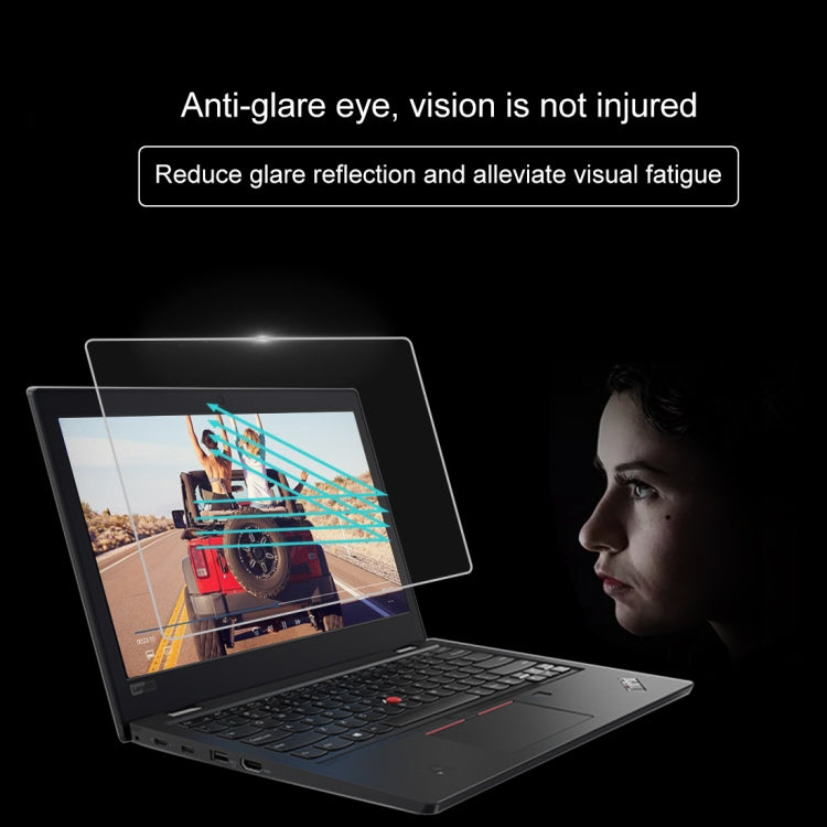 0.4mm 9H 表面硬度全屏鋼化玻璃膜，適用於 Lenovo ThinkPad L380 Yoga 13.3 吋，L380 Yoga