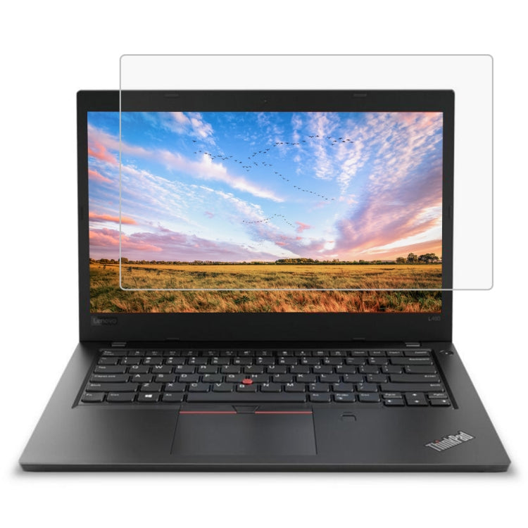 0.4mm 9H 表面硬度全屏鋼化玻璃膜，適用於 Lenovo ThinkPad L480 14 吋，Lenovo L480