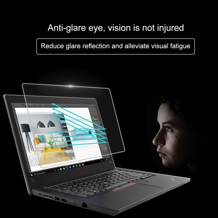 0.4mm 9H 表面硬度全屏鋼化玻璃膜，適用於 Lenovo ThinkPad L480 14 吋，Lenovo L480