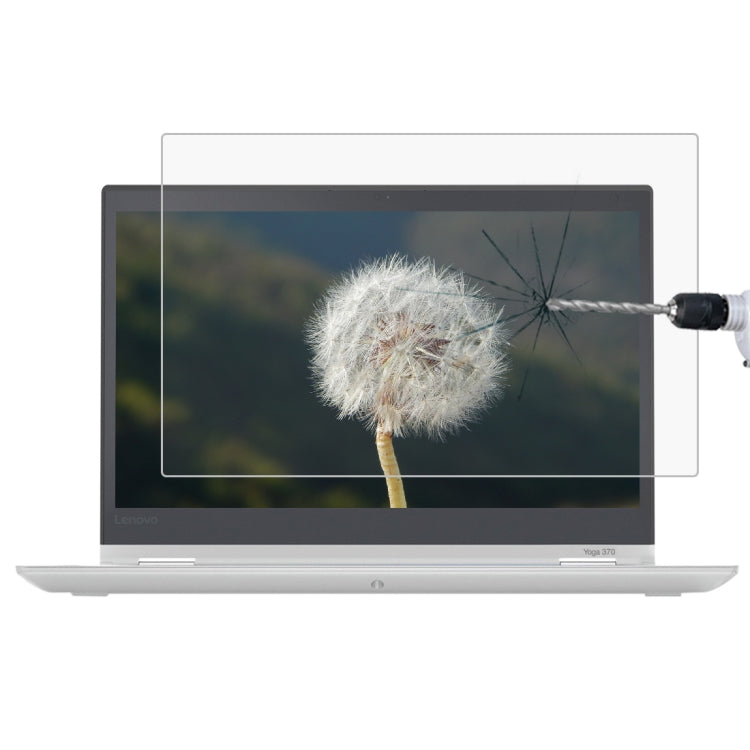 0.4mm 9H 表面硬度全屏鋼化玻璃膜，適用於 Lenovo ThinkPad Yoga 370 13.3 吋，Yoga 370