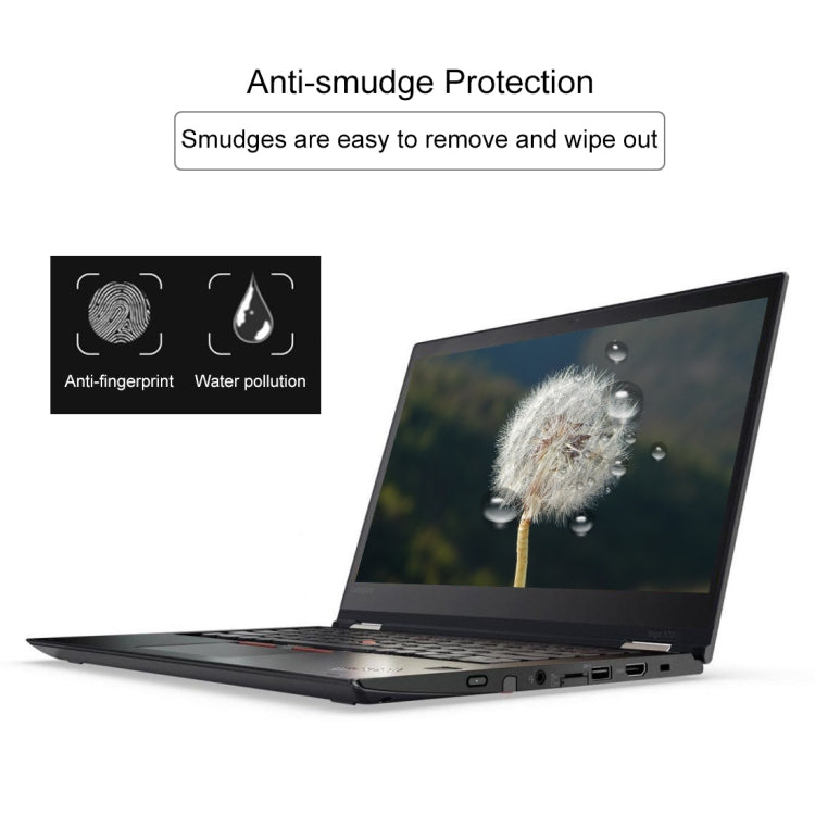 0.4mm 9H 表面硬度全屏鋼化玻璃膜，適用於 Lenovo ThinkPad Yoga 370 13.3 吋，Yoga 370