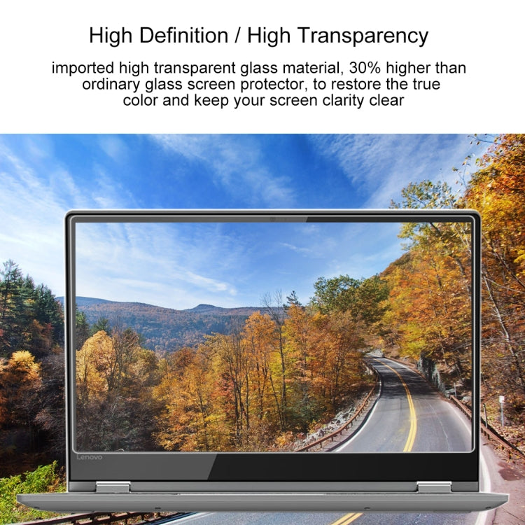 0.4mm 9H 表面硬度全屏鋼化玻璃膜，適用於 Lenovo ThinkPad Yoga 530 14 吋，Yoga 530