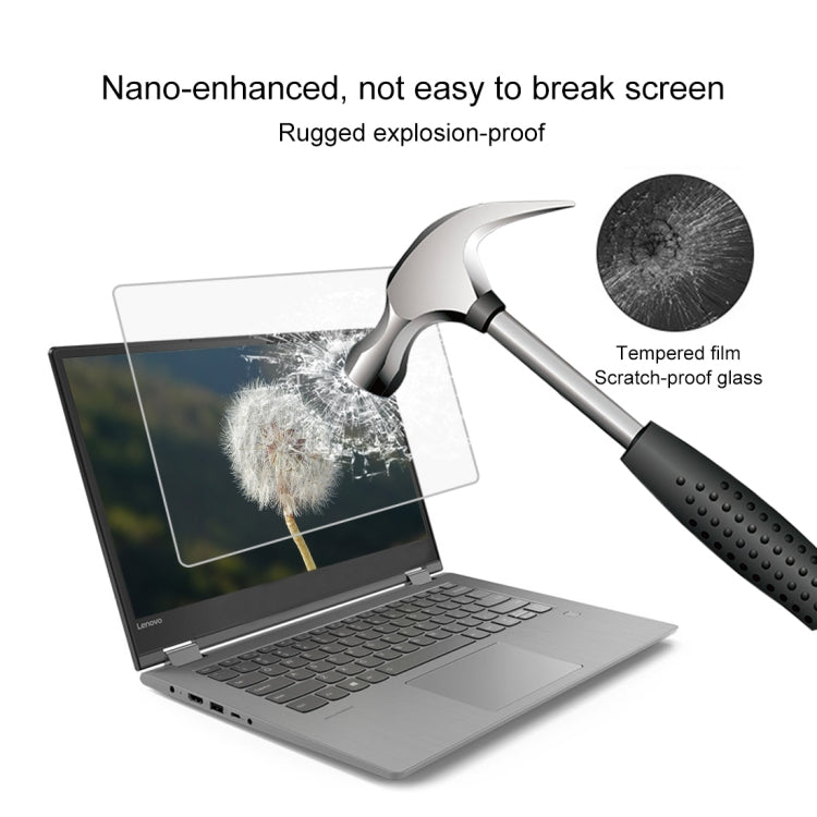 0.4mm 9H 表面硬度全屏鋼化玻璃膜，適用於 Lenovo ThinkPad Yoga 530 14 吋，Yoga 530