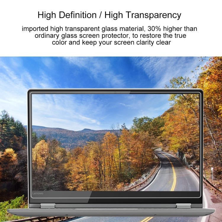 0.4mm 9H 表面硬度全屏鋼化玻璃膜，適用於 Lenovo ThinkPad Yoga 530 14 吋，Yoga 530