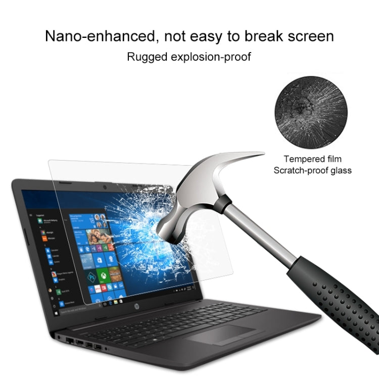 筆記型電腦螢幕高清鋼化玻璃保護膜，適用於 HP 255 G7 筆記型電腦 15.6 吋，適用於 HP 255 G7 筆記型電腦 15.6 吋