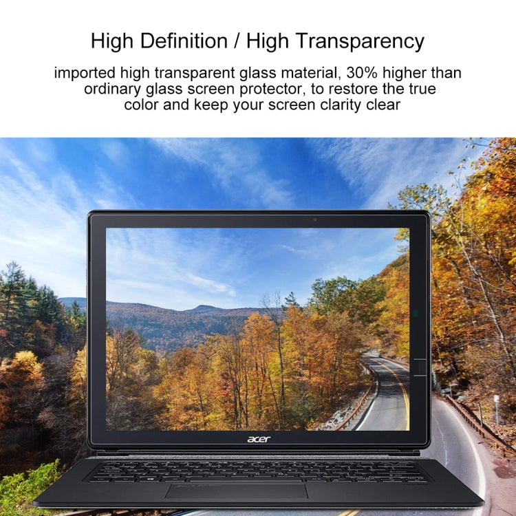 Acer Switch 7 黑色版筆記型電腦專用 13.3 吋 HD 鋼化玻璃螢幕保護貼 - SW713-51GNP-879G