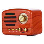 Angel MA-1500 復古藍牙 HiFi 收音機喇叭，附彩色 LED 燈，支援 USB、FM 及 3.5mm 輸入