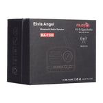 Angel MA-1500 復古藍牙 HiFi 收音機喇叭，附彩色 LED 燈，支援 USB、FM 及 3.5mm 輸入