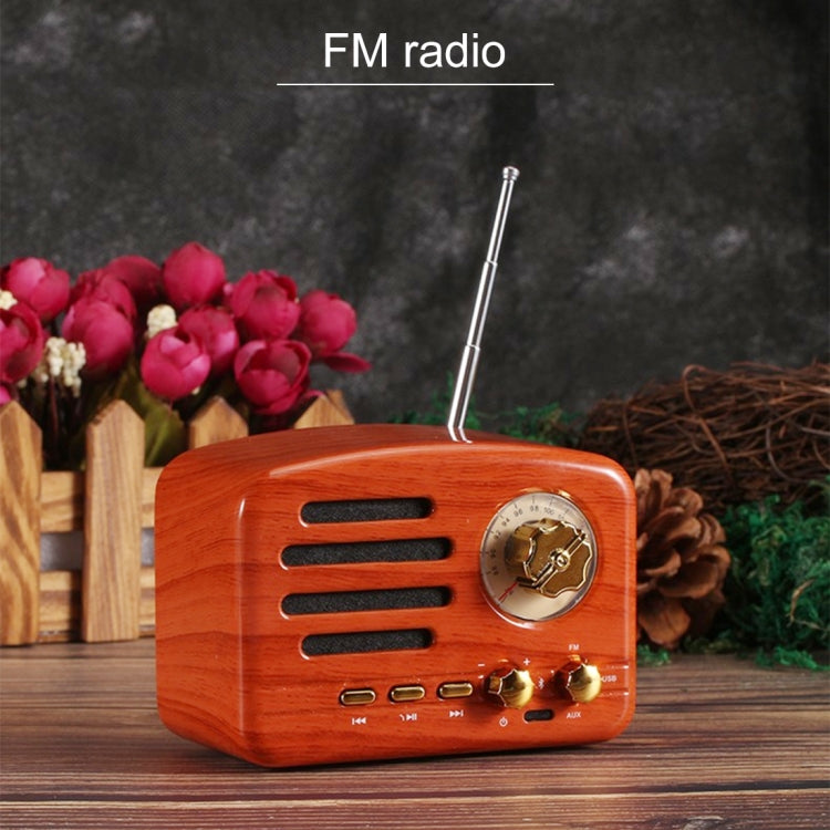 Angel MA-1500 復古藍牙 HiFi 收音機喇叭，附彩色 LED 燈，支援 USB、FM 及 3.5mm 輸入