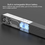 LEERFEI E91 10W 長條形雙喇叭多媒體藍牙音響，支援 TF 卡 / U 盤 / 3.5mm AUX，支援 TF 卡 / U 盤 / 3.5mm AUX