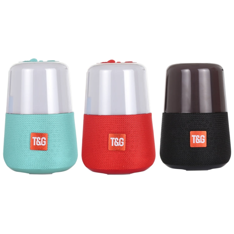 T&G TG168 便攜無線藍牙 V5.0 立體聲喇叭，帶手柄，內建麥克風，支援閃爍 LED 燈、TF 卡、U 盤、AUX 輸入及 FM，TG168