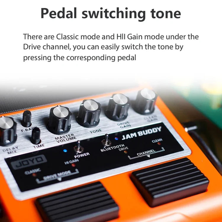 JOYO JAM BUDDY 藍牙 4.0 雙通道帶效果器充電吉他小喇叭