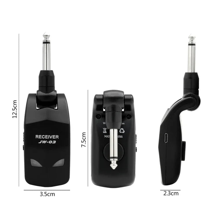 JOYO JW-03 2.4G 數位電吉他發射器 無線傳輸接收器，JW-03