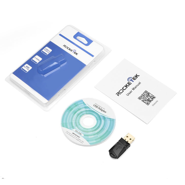 Rocketek RT-WL3 300 Mbps 802.11 n/a/g 無線USB WiFi網卡
