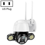 QX55 300 萬像素 IP65 防水 2.4G 無線 IP 攝影機，支援動態偵測及雙向語音及夜視及 TF 卡，歐規插頭，QX55