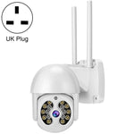 Tuya QX56 300 萬像素 IP66 防水 2.4G 無線 IP 攝影機，支援 Amazon Alexa 及 Google Home 及動態偵測及雙向語音及全彩夜視及 TF 卡，歐規插頭，支援 Amazon Alexa 及 Google Home