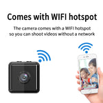 X6D 720P 無線家用迷你監控攝影機，支援紅外夜視及動態偵測及 TF 卡，720P