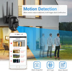 ESCAM WNK618 300萬畫素 8頻道無線半球攝影機 HD NVR 安全系統，支援動態偵測、雙向語音、全彩夜視及 TF 卡，歐規插頭，WNK618