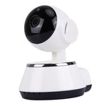 V380 HD 1280 x 720P 1.0MP 360度旋轉網路攝影機無線WiFi智慧安全攝影機，支援TF卡、雙向語音，V380