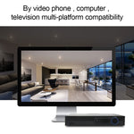 V380 HD 1280 x 720P 1.0MP 360度旋轉網路攝影機無線WiFi智慧安全攝影機，支援TF卡、雙向語音，V380